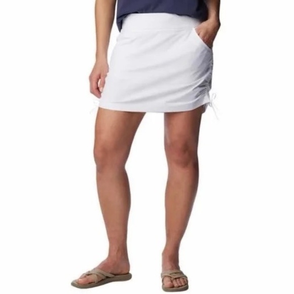 Columbia Pants - Columbia Ladies’ Pull-On Skort/Skirt, White, X-Large NWT